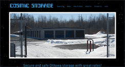 Desktop Screenshot of cosmicstorage.com