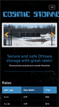 Mobile Screenshot of cosmicstorage.com